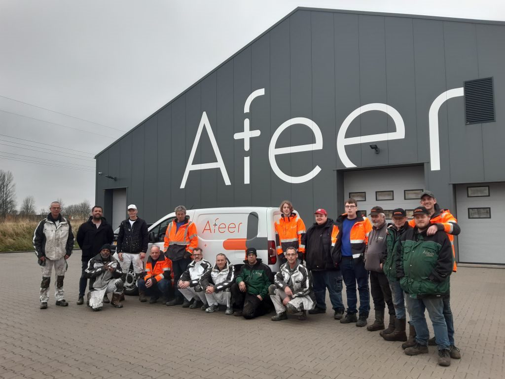 groepsfoto Onderhoudsdienst